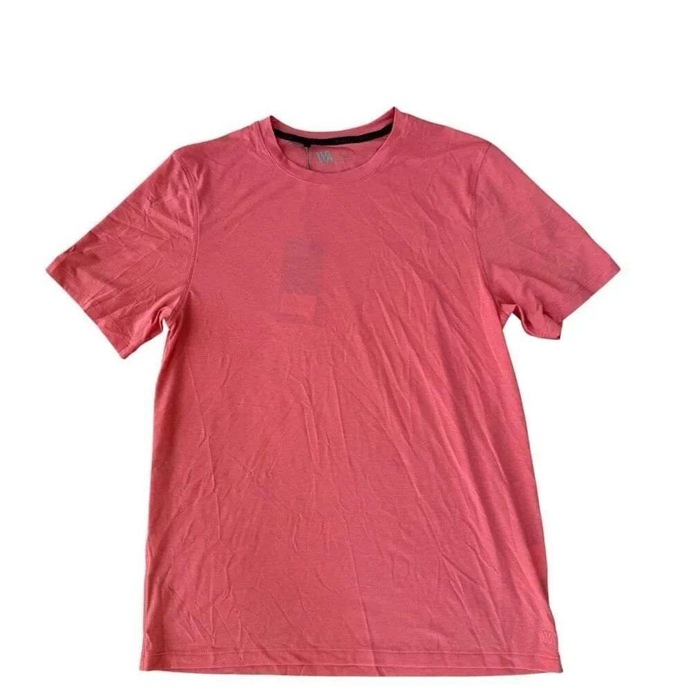VRST Icon Short Sleeve in pink rouge men’s T-shirt size S NWT